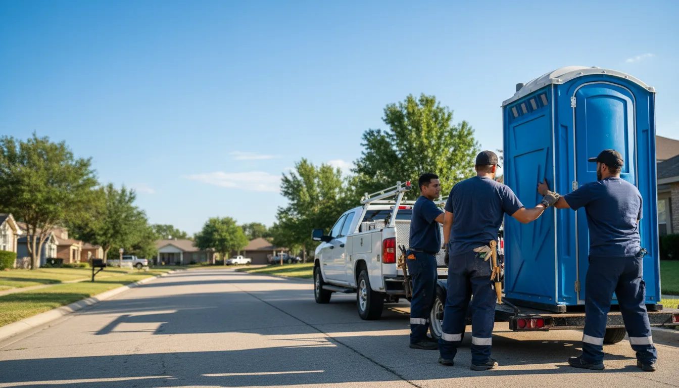 Portable Toilet Rental in Hartselle, AL near me